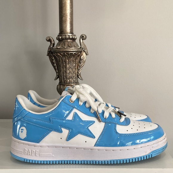 Bape Other - A Bathing Ape BAPE Bapesta Blue Bath Mat Size 9.5 DISCONTINUED COLOR!! 🔵